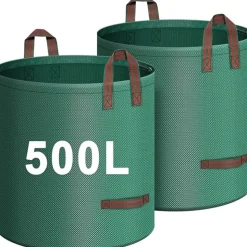 DTOPBUYAGE - 2x sac déchets verts 500l résistant