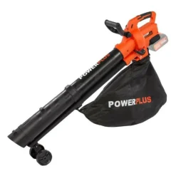 DUAL POWER - Aspirateur souffleur broyeur a batterie 40v powdpg75270 - moteur brushless - livré sans batterie ni chargeur