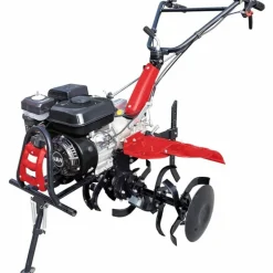 DUNSCH - Motoculteur thermique tracté 212cc travail jusqu'à 102cm 2 vitesses av – 1 ar guidon ajustable lea le42212-97w21