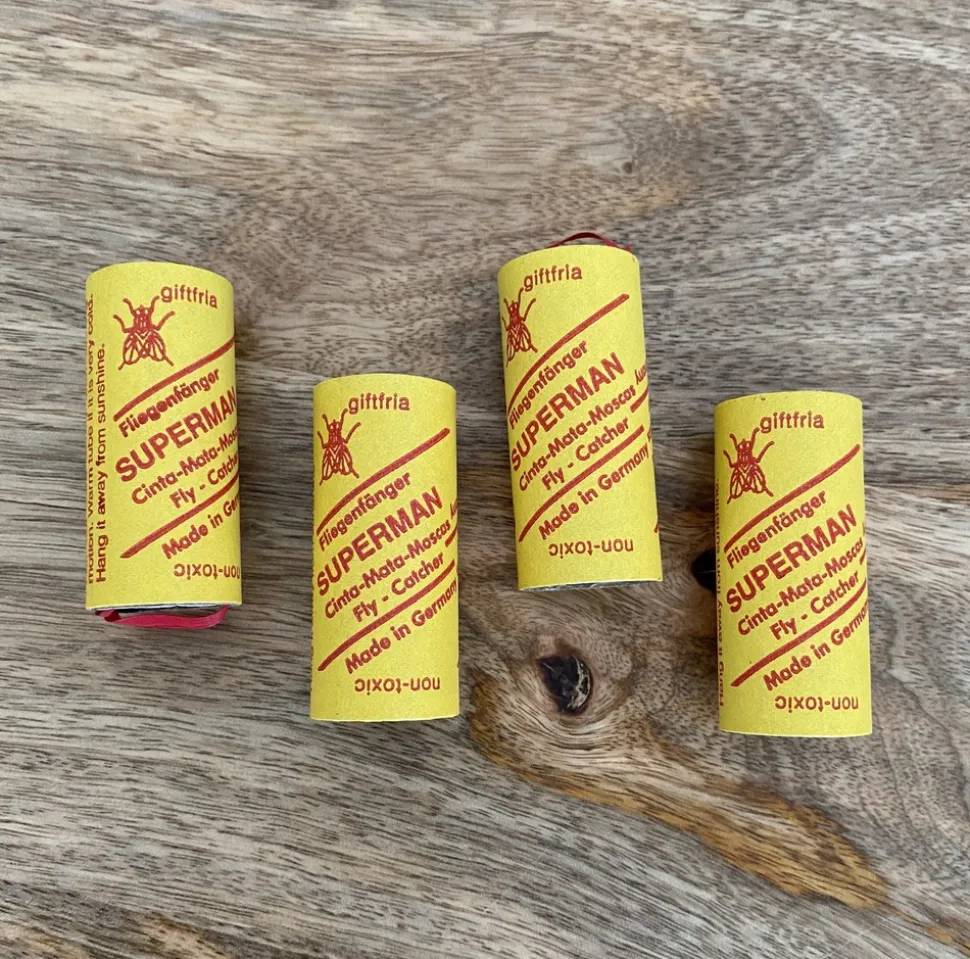 ECODIS - 4 rouleaux attrape-mouches