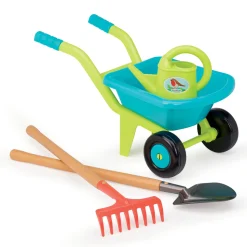 ECOIFFIER - Brouette garnie de luxe pour petit jardinier en herbe - 4 pièces