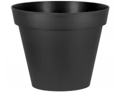 EDA - Pot de fleur rond toscane ø 100 x h.79 cm - anthracite