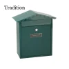 EDM - Boîte à lettres en acier modèle tradition verte
