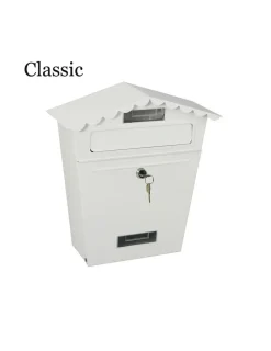 EDM - Boîte aux lettres modèle classique blanche