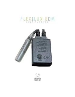 EDM - Programmeur tube flexilux 2 voies 45m (ip44 intérieur - extérieur) edm