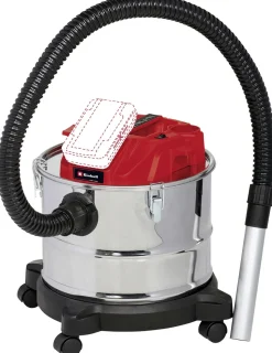 EINHELL - Aspirateur vide cendres te-av 18/15 li c-solo - sans batterie ni chargeur