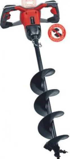 EINHELL - Tarière sans fil power x-change ge-ea 18/150 li bl-solo - sans batterie ni chargeur