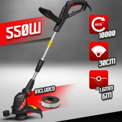 ELEM GARDEN TECHNIC - Coupe bordures électrique 550w + 1 bobine - elem garden