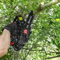 ELEM GARDEN TECHNIC - Elagueuse thermique 25cc - guide 25cm - 2 temps - livrée avec 2 chaînes - elem g