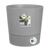 ELHO - Pot Greensense Aqua Care ciment rond, avec Réservoir d'eau - D.35cm