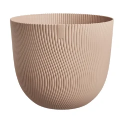 ELHO - Pot Sereh rond, coloris argile froide - D.47xH.40,1cm