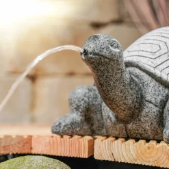 ESOTEC - Esotec gargouille avec pompe solaire crèche silencieuse figure de jardin | 101667