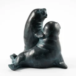 ESOTEC - Esotec gargouille couple de chiens de mer avec pompe de bassin solaire 5 watts jeu d'eau 101656