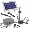 ESOTEC - Kit pompe de bassin solaire esotec palermo 5/330 avec boîtier d'accumulateurs et anneau lumineux led 101775