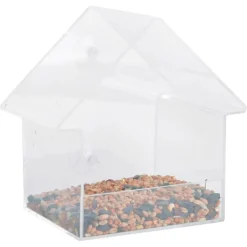 ESSCHERT DESIGN - Mangeoire de fenêtre acrylique 15x10x15,3 cm fb370