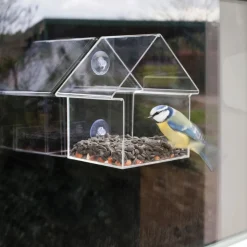 ESSCHERT DESIGN - Mangeoire de fenêtre acrylique 15x10x15,3 cm fb370