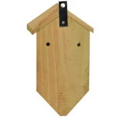 ESSCHERT DESIGN - Nichoir en jonc de mer, ø du trou 35mm. Pour oiseaux troglodyte.