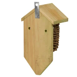 ESSCHERT DESIGN - Nichoir en jonc de mer, ø du trou 35mm. Pour oiseaux troglodyte.