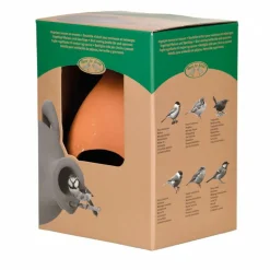 ESSCHERT DESIGN - Nichoir oiseaux en terre cuite 25 cm