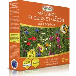 EUROPA GREEN - Mélange de fleurs pour papillons (17m2) - gazon japonais