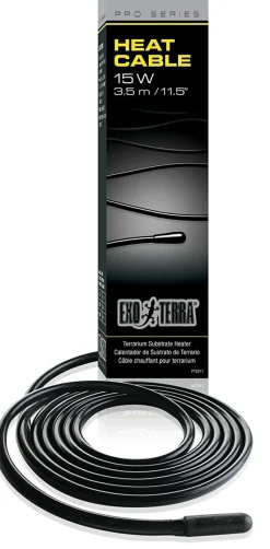EXO TERRA - Câble chauffant reptiles et amphibiens 15 w