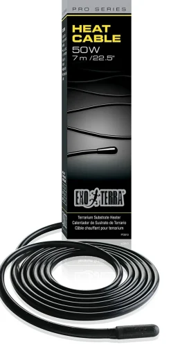EXO TERRA - Câble chauffant reptiles et amphibiens 50 w