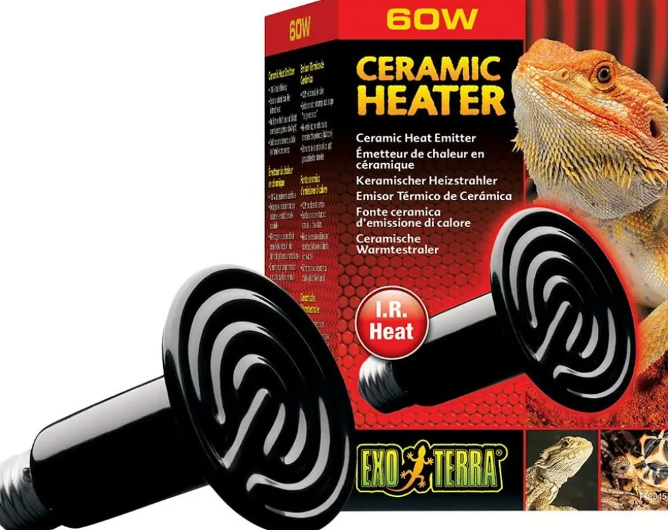 EXO TERRA - Emetteur de chaleur ceramic heater reptiles 60w