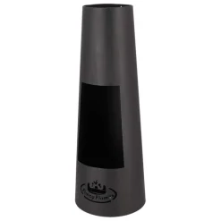 FANCY FLAMES - Cheminée de terrasse rond en acier