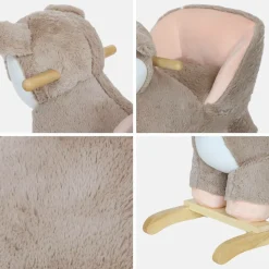 Fauteuil faon à bascule pour enfant