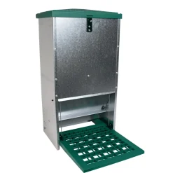 FEEDOMATIC - Mangeoire renforcée 20 kg, anti-rats pour 10 poules
