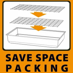 FERPLAST - Cage à oiseaux et volière avec toit nota plastique 56115423