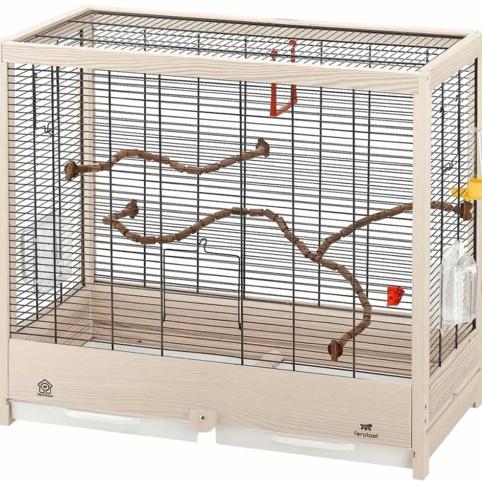 FERPLAST - Cage à oiseaux giulietta 5 69 x 34,5 x 58 cm 52067117