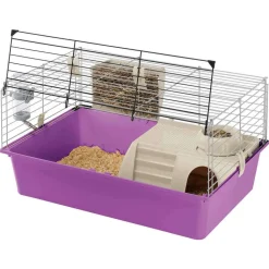 FERPLAST - Cage Cavie 15 équipée pour grands rongeurs : Longueur 70 cm