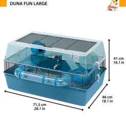 FERPLAST - Cage hamsters souris ferplast duna fun large grande taille accessoirisée
