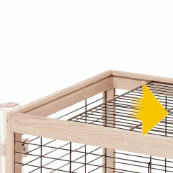 FERPLAST - Cage pour lapins arena 120 125 x 64,5 x 51 cm 57089717