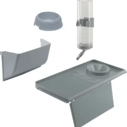 FERPLAST - Cage pour lapins avec accessoires 78* 48*65 cm -