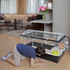 FERPLAST - Cage équipée Casita 100 pour grands rongeurs : longueur 96 cm