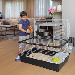 FERPLAST - Cage équipée Casita 100 pour grands rongeurs : longueur 96 cm