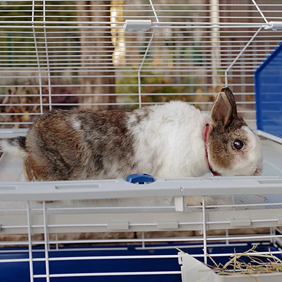 FERPLAST - Clapier barn 100 96x57x73 cm gris