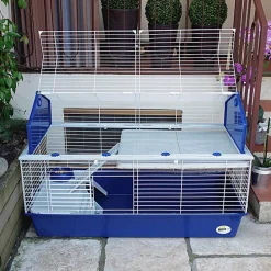 FERPLAST - Clapier barn 80 78x48x65 cm rouge