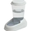 FERPLAST - Distributeur d'eau nadir 3l en plastique - 29,2x20,2x28,8cm - blanc - chien et chat
