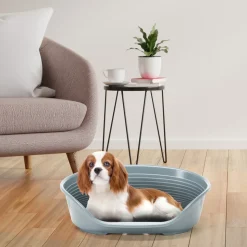 FERPLAST - Ferplast - panier chien panier chat - lit pour chien en plastique medium - 100% plastique recyclé - lit pou chat lavable -