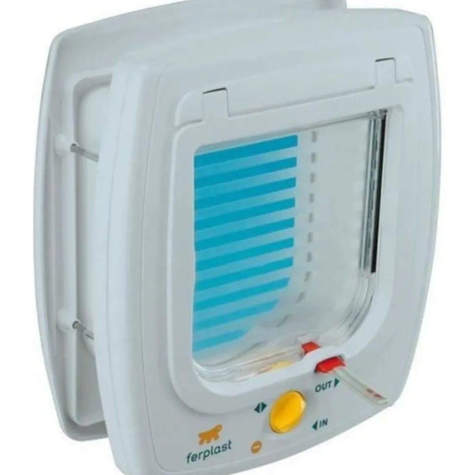 FERPLAST - Ferplast chatiere manuelle a 4 voies swing 5t blanc 72103011