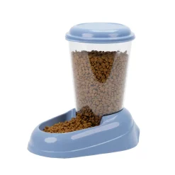 FERPLAST - Ferplast distributeur de croquettes pour chiens et chats zenith, 3 litres, distributeur de croquettes pour animaux, fond