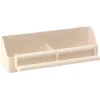 FERPLAST - Mangeoire plastique pour oiseaux beige 21x8,5x6,5cm