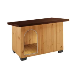 FERPLAST - Niche en bois Baita 100 marron, 122x79x78 cm