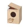 FERPLAST - Nid bois mini : 11,5x12,5x12cm