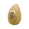 FERPLAST - Nid exotique osier : diamètre 10,6x8,5x11,5cm