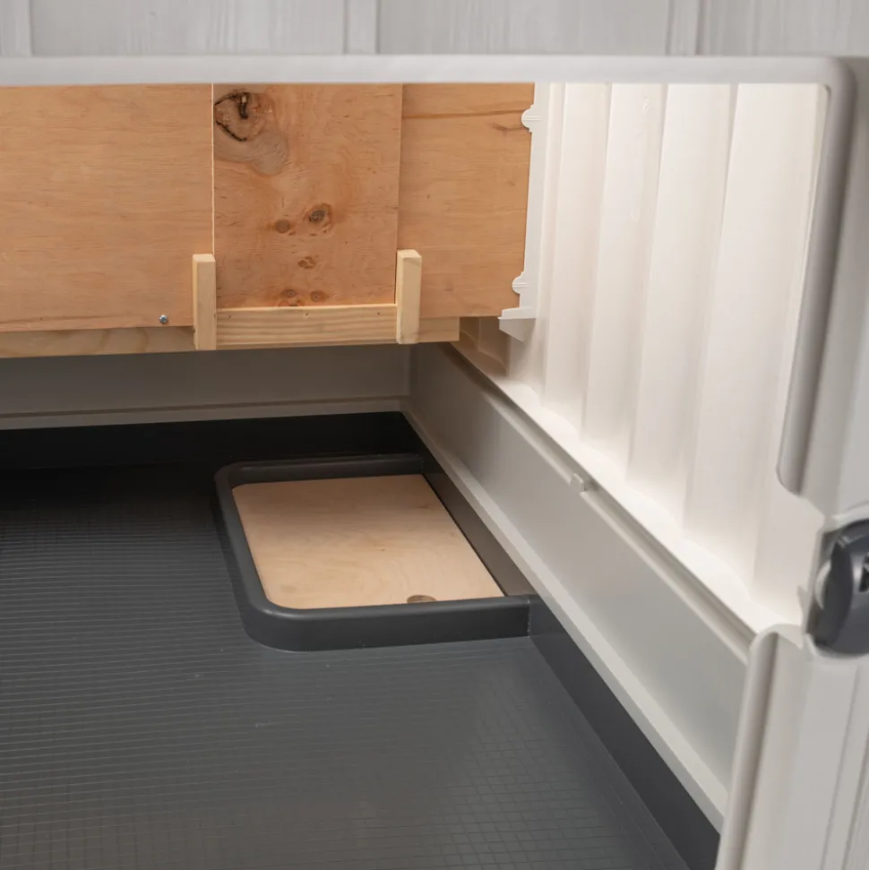 Ferplast cage lapin grand lodge 140 plus, clapier extérieur 2 étages, lapins, cochons d'inde, enclos pour lapins animaux