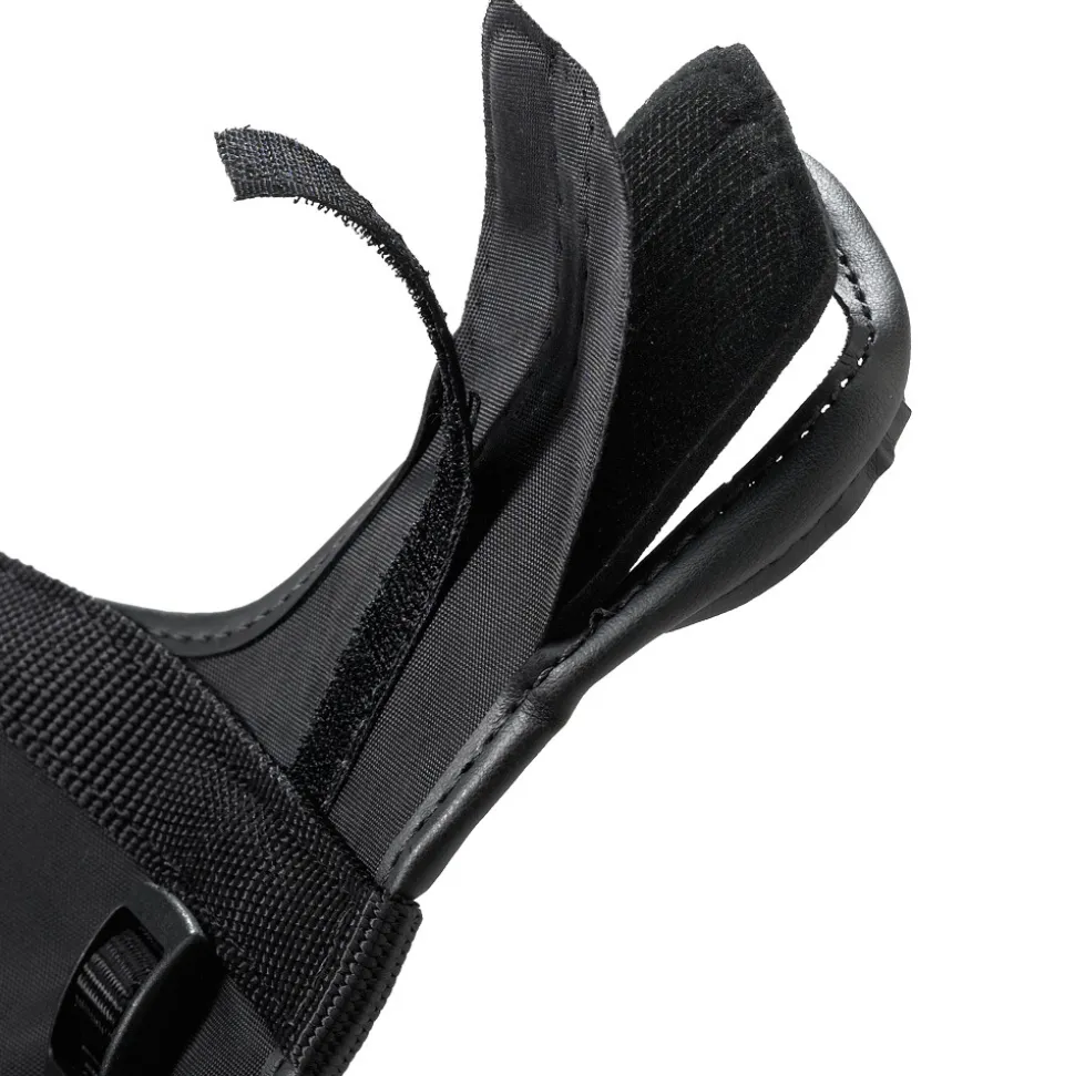 Ferplast muselière pour chiens très petits safe mini anti-morsures, nylon robuste, partie antérieure ouverte, rembourrage souple,